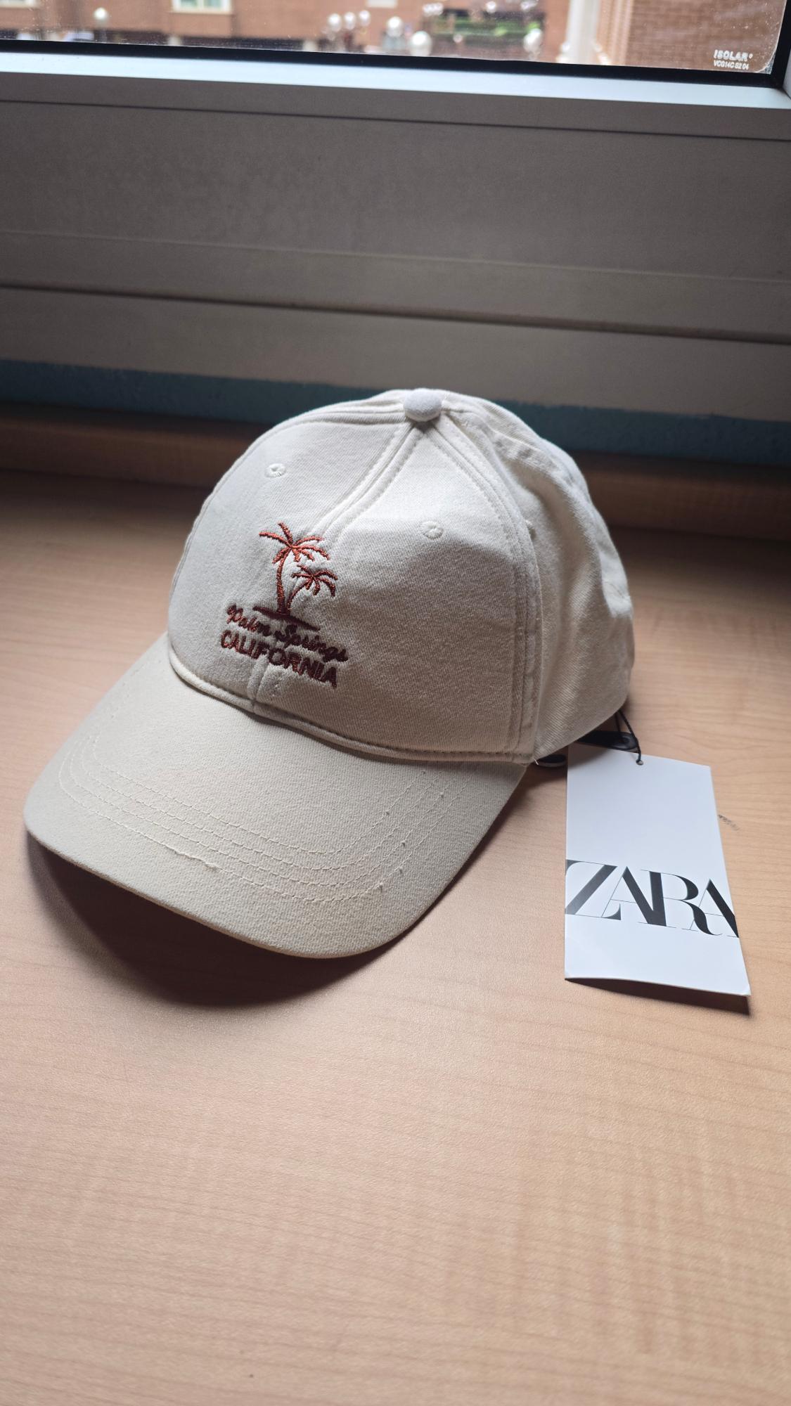 TWILL CAP WITH EMBROIDERED SLOGAN - Image 3