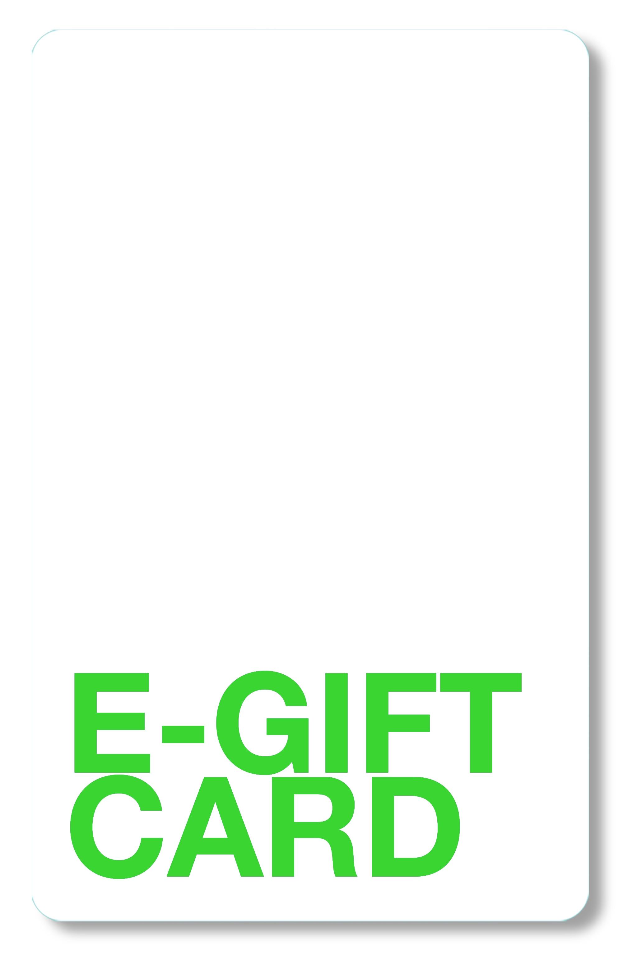 E-GIFT CARD (VIRTUAL) - Green