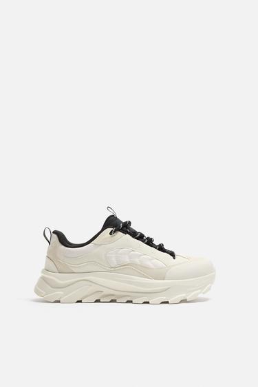 CHUNKY TRAINERS - Bone White by Zara