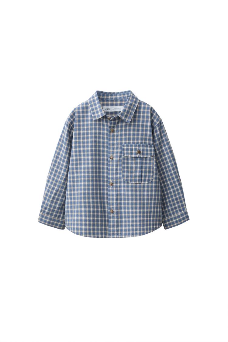CAMISA CUADROS BOLSILLO
