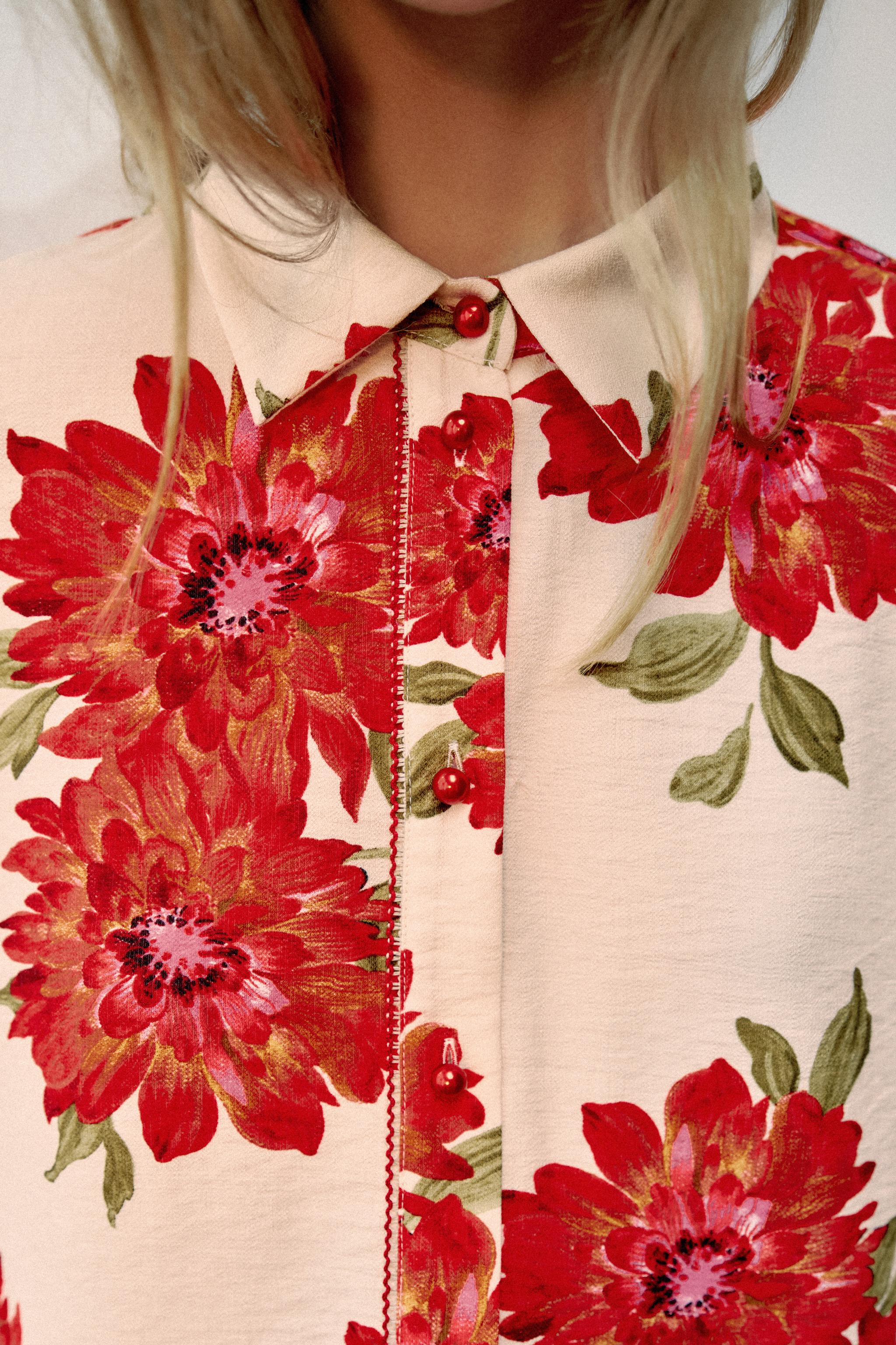 FLORAL PRINT SHIRT