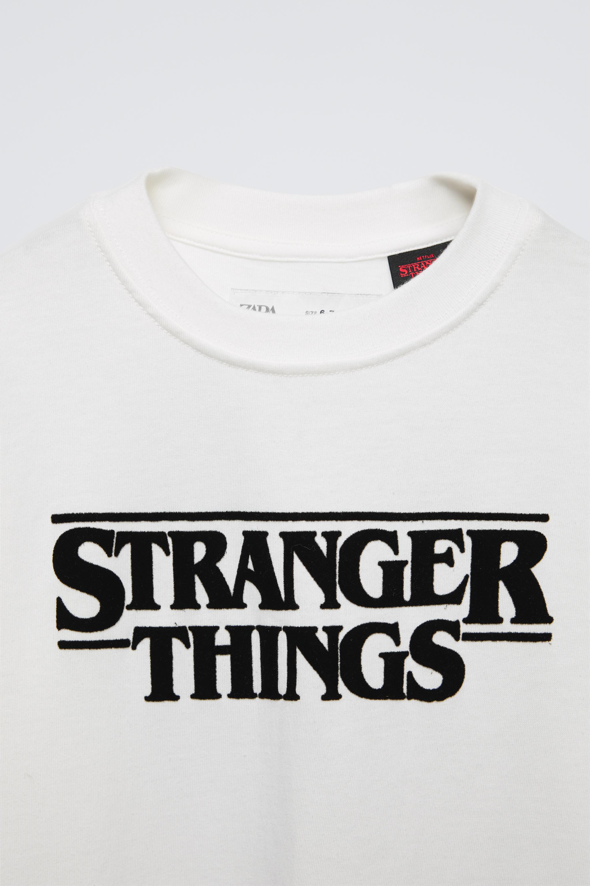 ZARA STRANGER THINGS TM selling © NETFLIX T-SHIRT