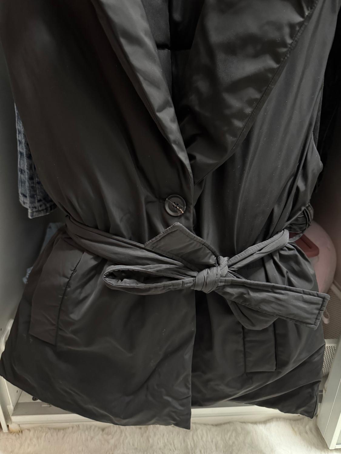 QUILTED GILET WITH BELT - Image 3