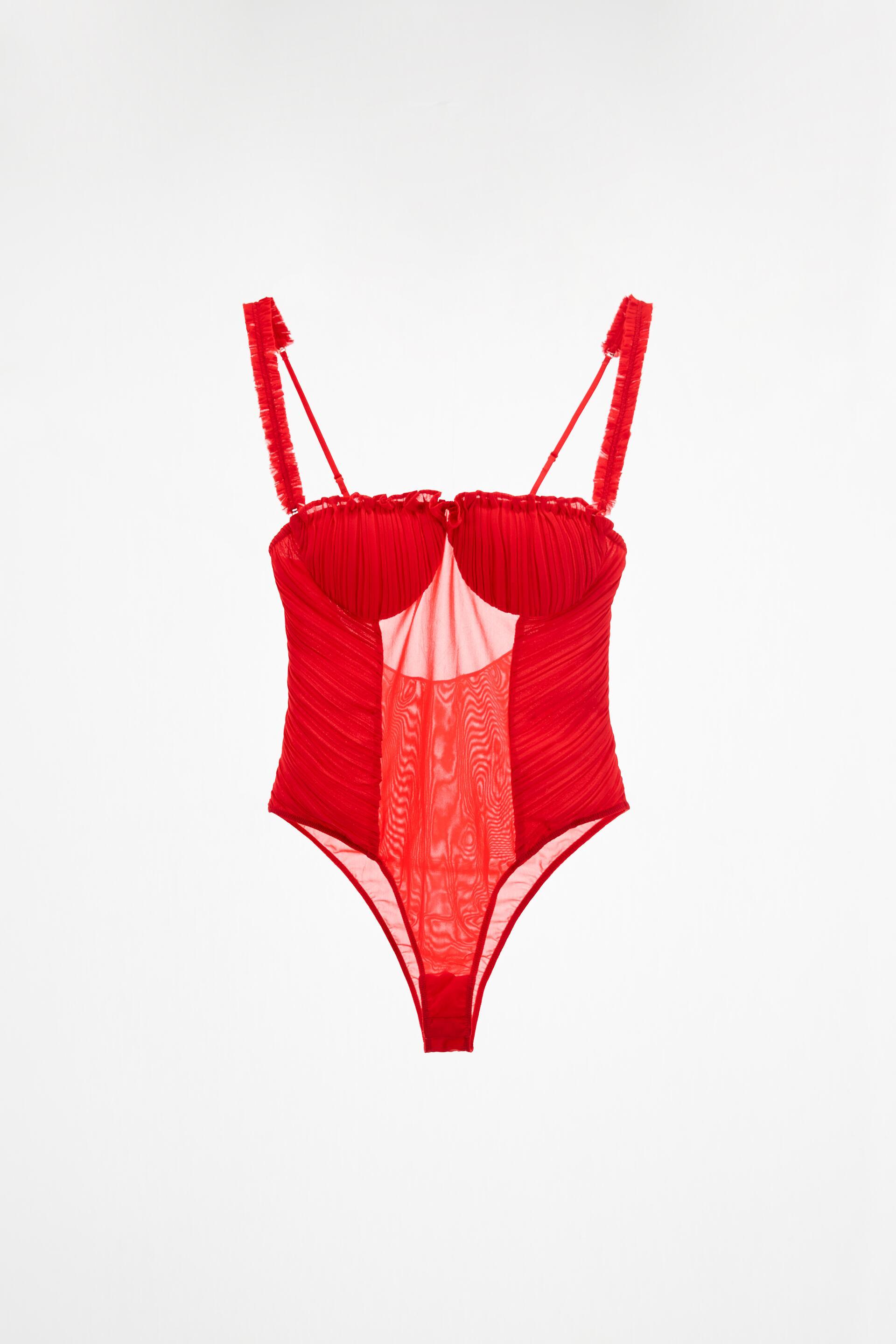 Purchases Zara lingerie red teddy