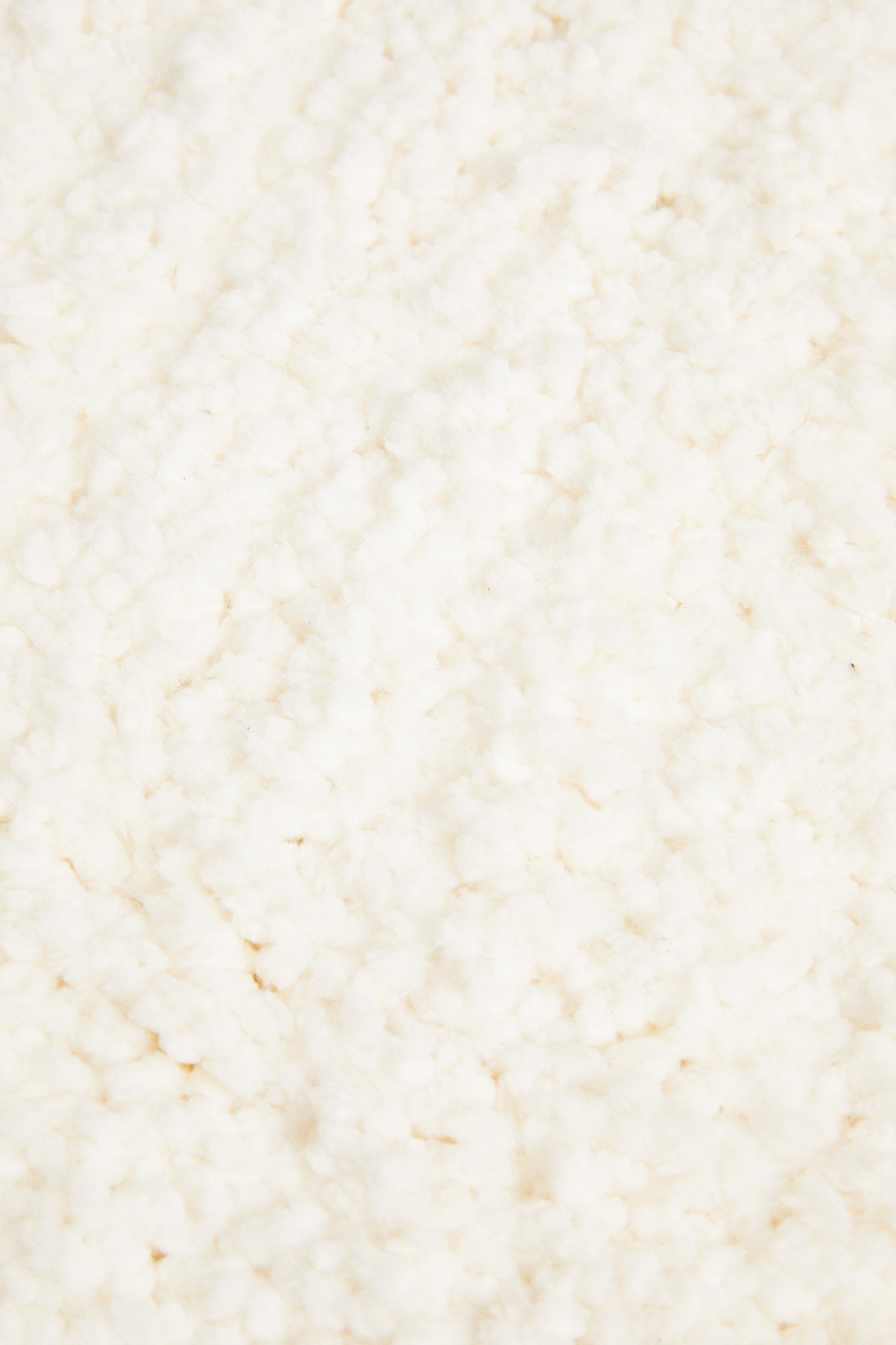 テクスチャ 長方形 コットンラグ - ホワイト | ZARA Japan / 日本