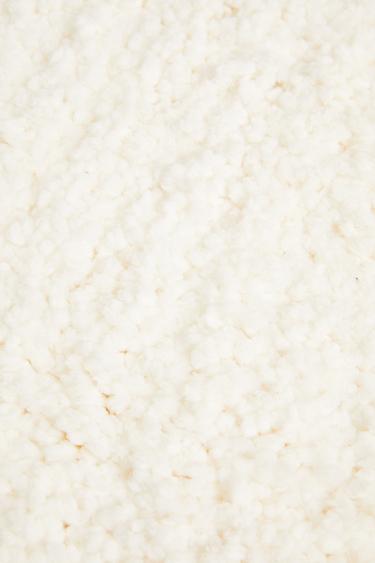 TAPPETO RETTANGOLARE COTONE TEXTURE - Bianco di Zara