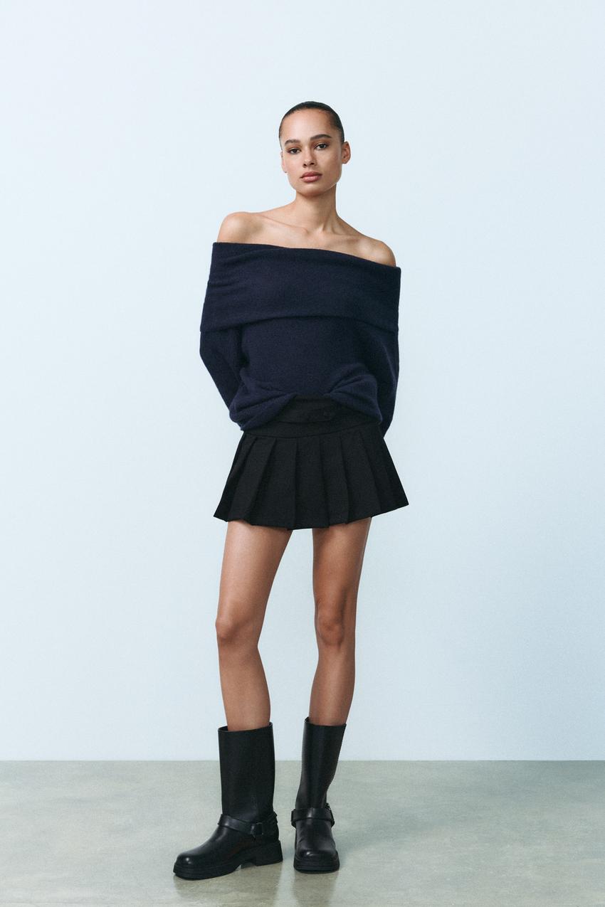 スコート - ブラック | ZARA Japan / 日本