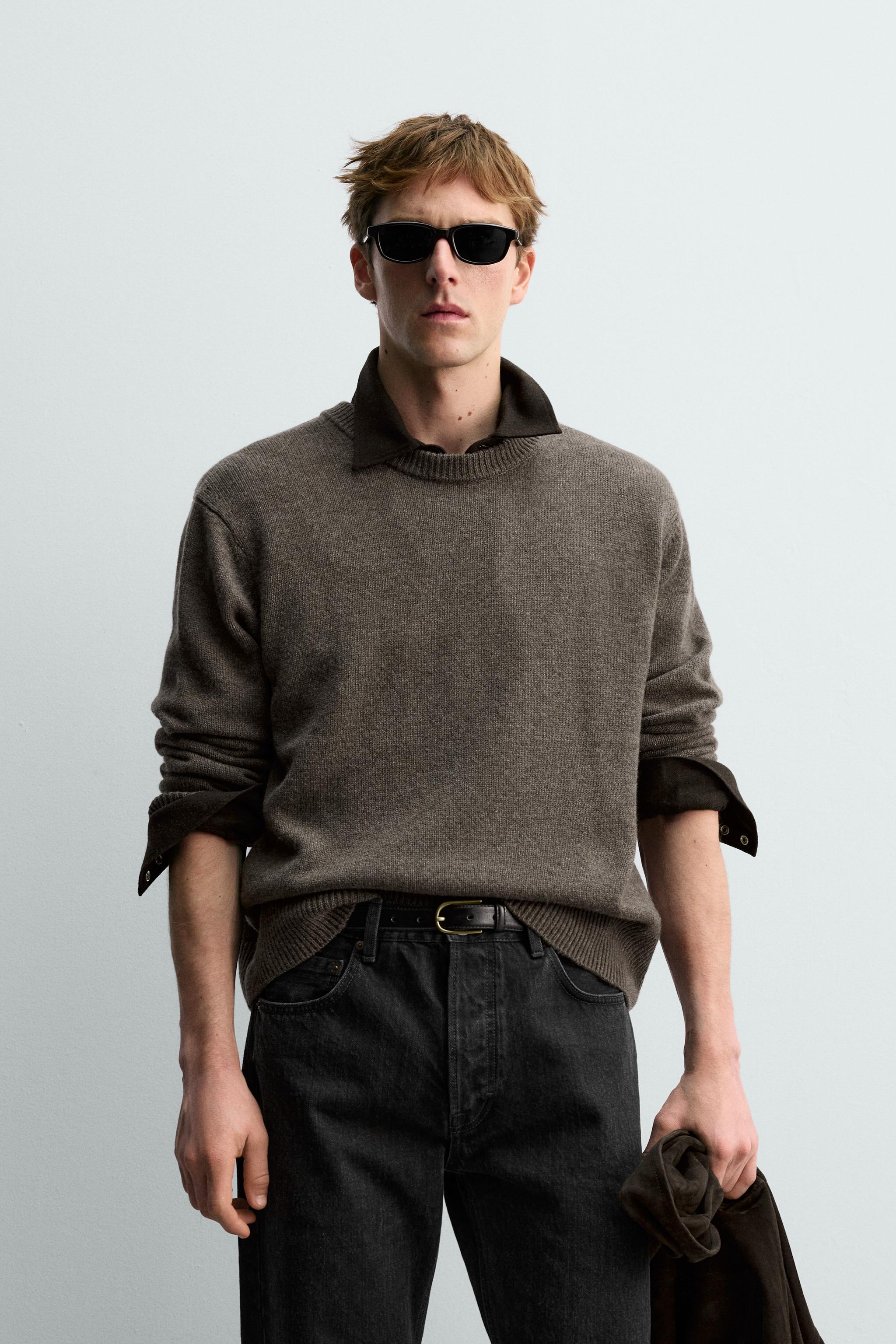 WOOL - CASHMERE JUMPER AARON LEVINE X ZARA