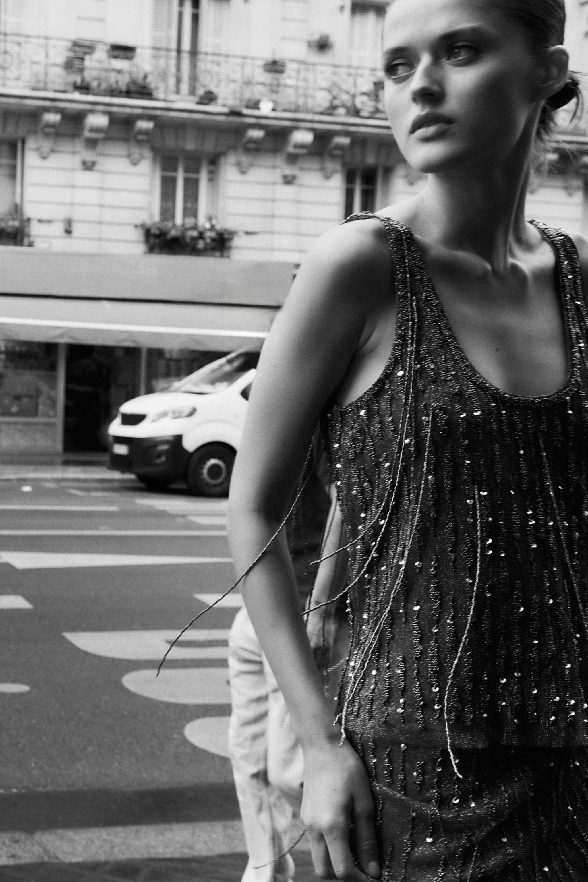 ZW COLLECTION BEADED SKIRT