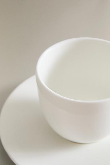 TASSE PORCELAINE BONE CHINA - Blanc de Zara - Image 3