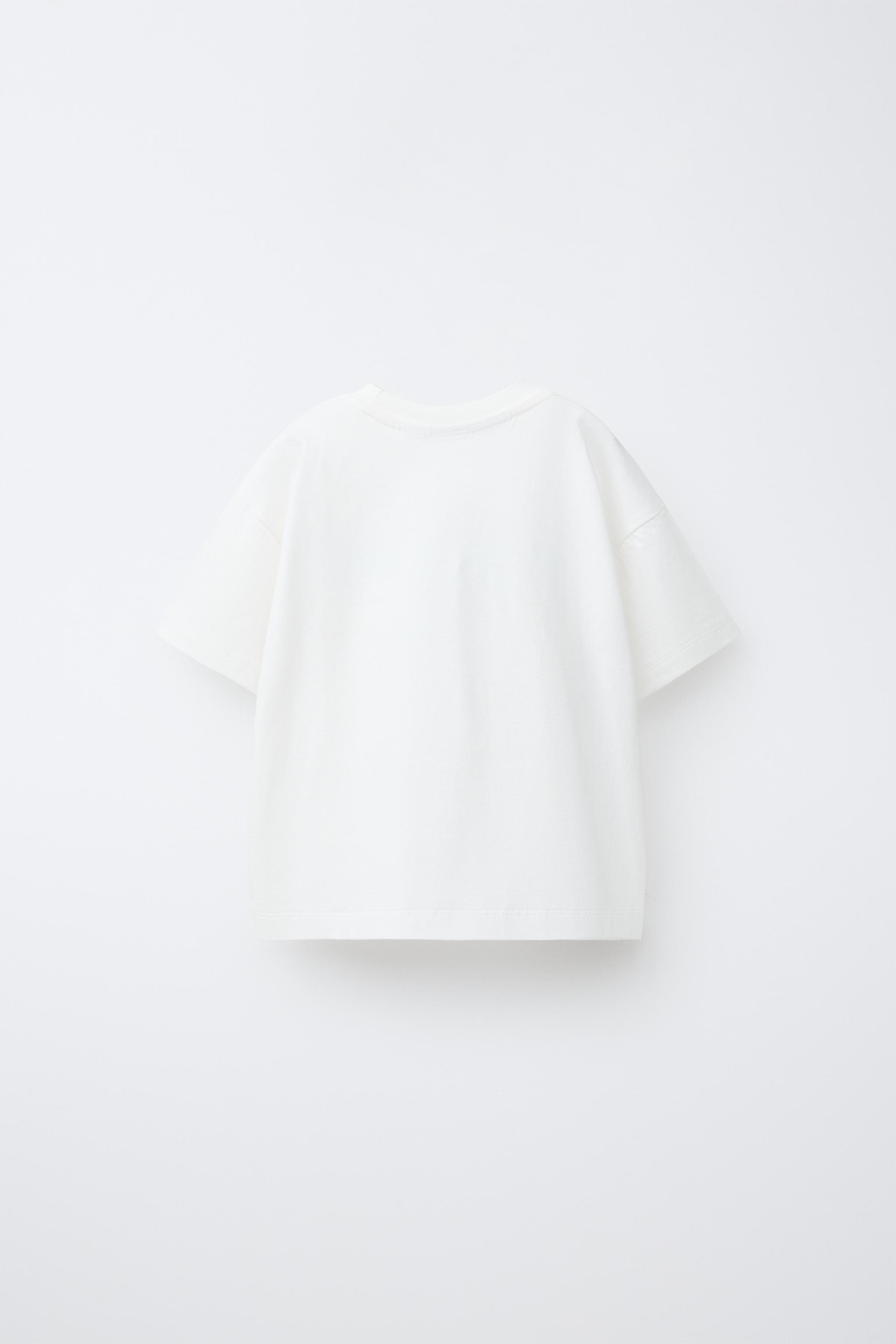 SNOOPY PEANUTS™ EMBROIDERED PRINT T-SHIRT