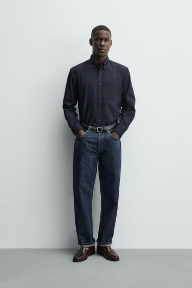 ΒΑΜΒΑΚΕΡΟ ΠΟΥΚΑΜΙΣΟ SOFT - Μπλε του Zara