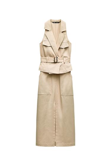 VESTIDO MIDI HALTER