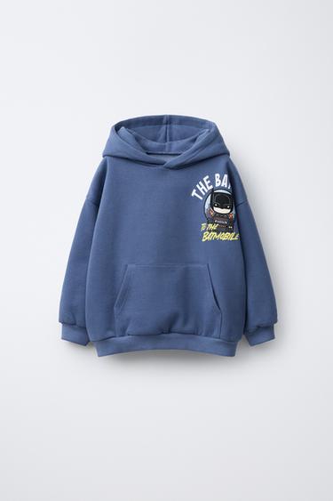 SUDADERA CAPUCHA THE BATMAN DC ™ - Azulón de Zara - Imagen 0