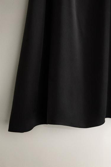 SILK NIGHTDRESS - Dark grey by Zara - Image 3