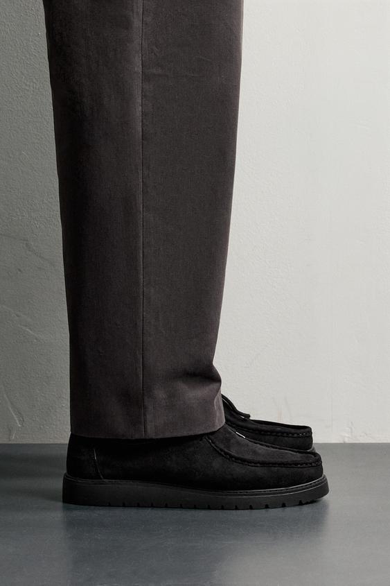 MOC TOE SHOES - Black by Zara - Image 0