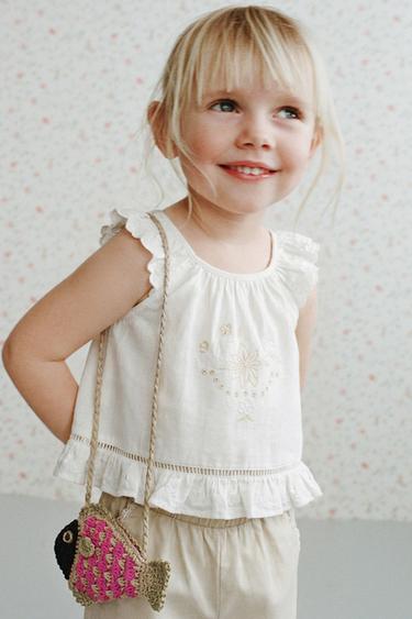 Zara TORBICA U OBLIKU RIBE – Šareno