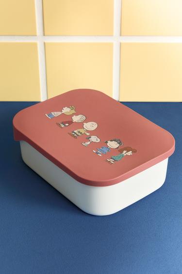 Zara CHILDREN'S SILICONE PEANUTS™ LUNCH BOX - Light yellow
