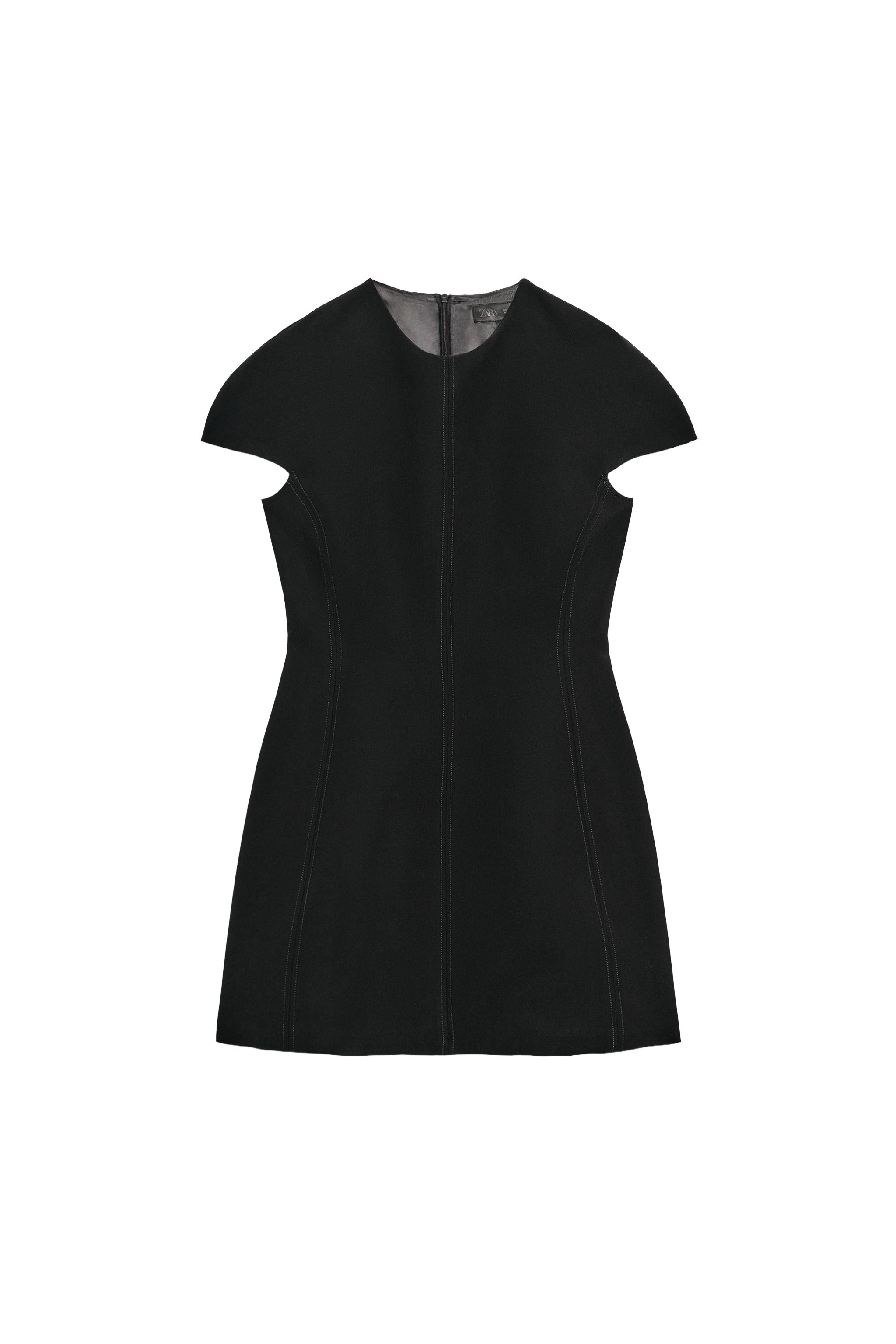 ZW コレクション ミニワンピース - ブラック | ZARA Japan / 日本