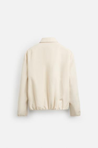 VESTE CROPPED FIT - Sable de Zara - Image 7