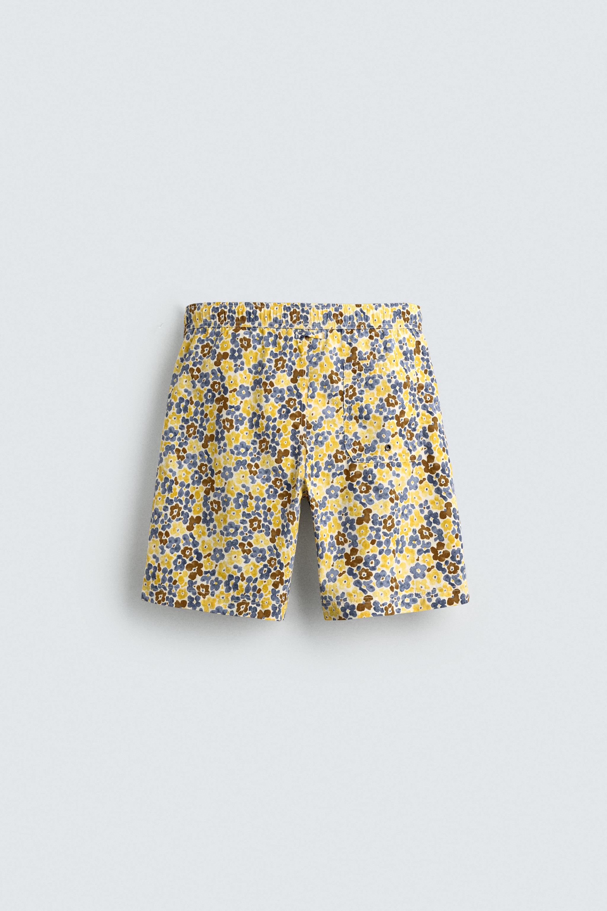 LONG FLORAL PRINT SWIMSUIT