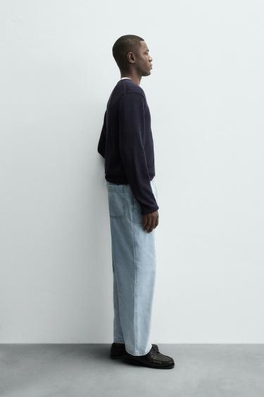 LIGHTWEIGHT JOGGER FIT JEANS - Mid-blue by Zara - Image 3
