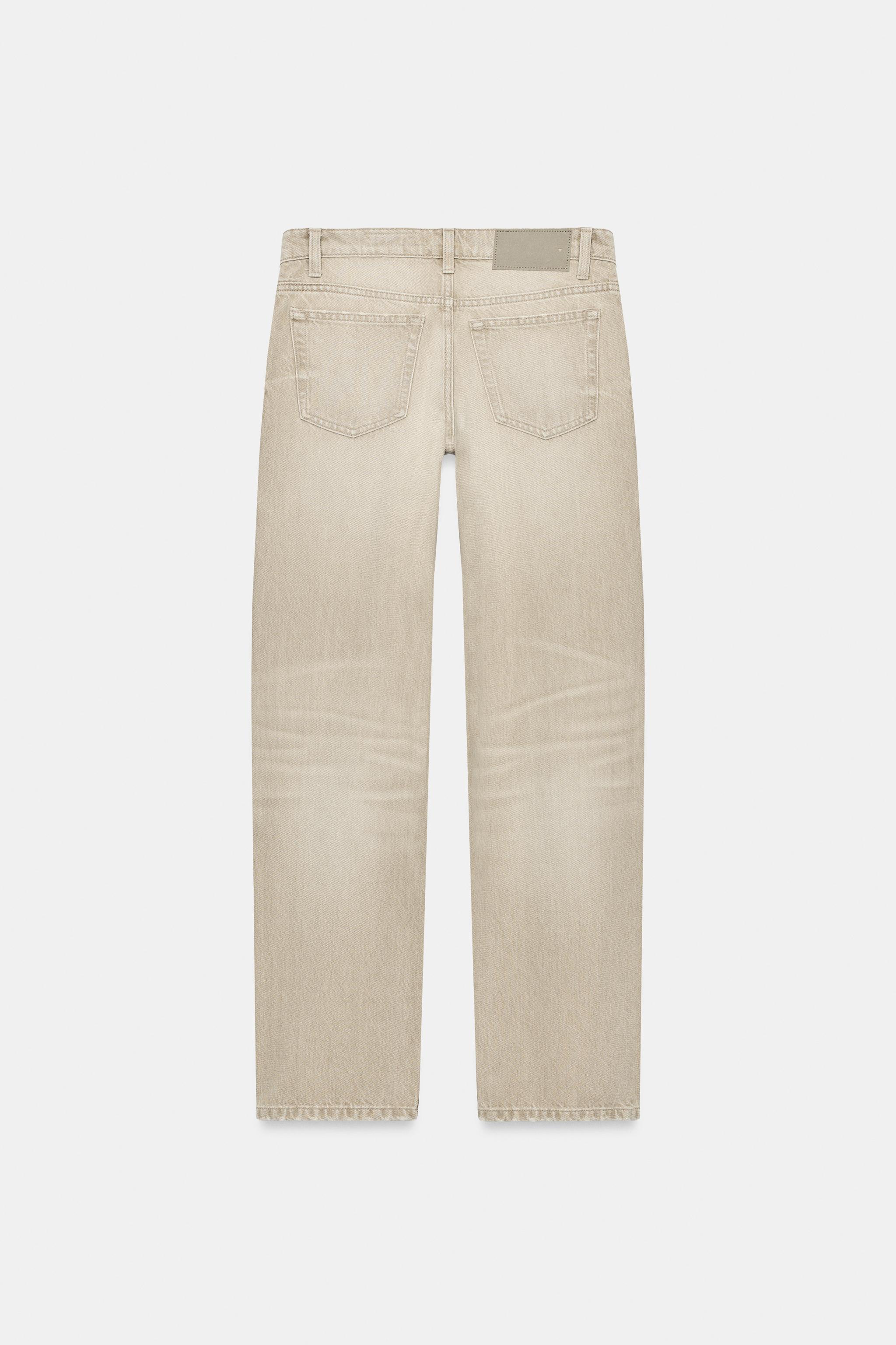 JEANS TRF STRAIGHT FIT TAILLE MOYENNE