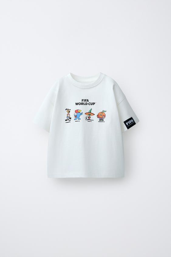 FIFA WORLD CUP™ PRINT T-SHIRT - White by Zara - Image 0