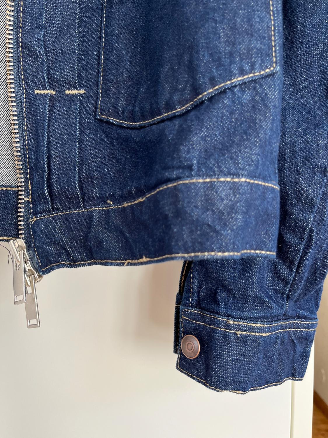 PLEATED DENIM JACKET X HARRY LAMBERT - Image 2