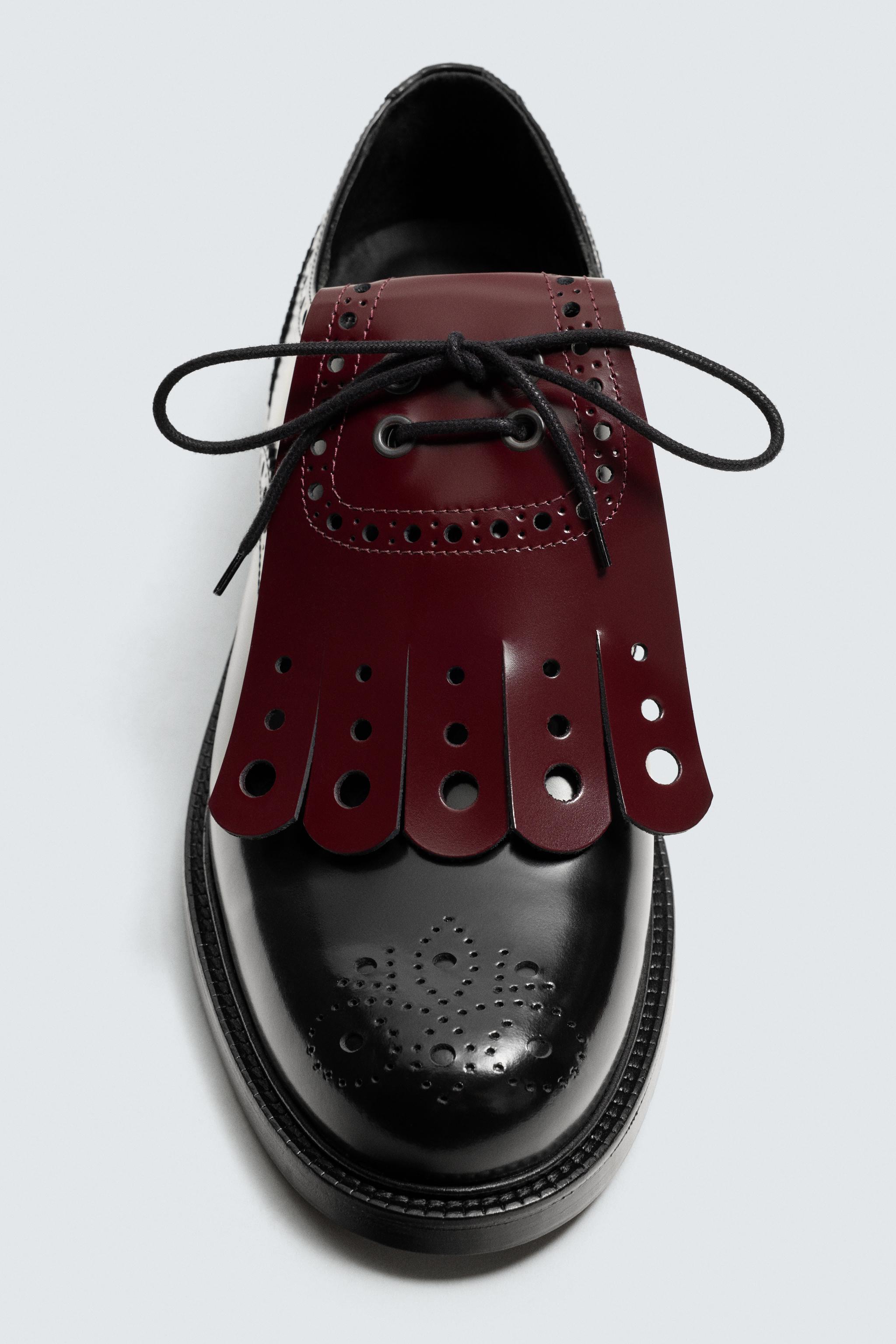 レザーシューズ HARRY LAMBERT FOR ZARA X DISNEY - ブラック