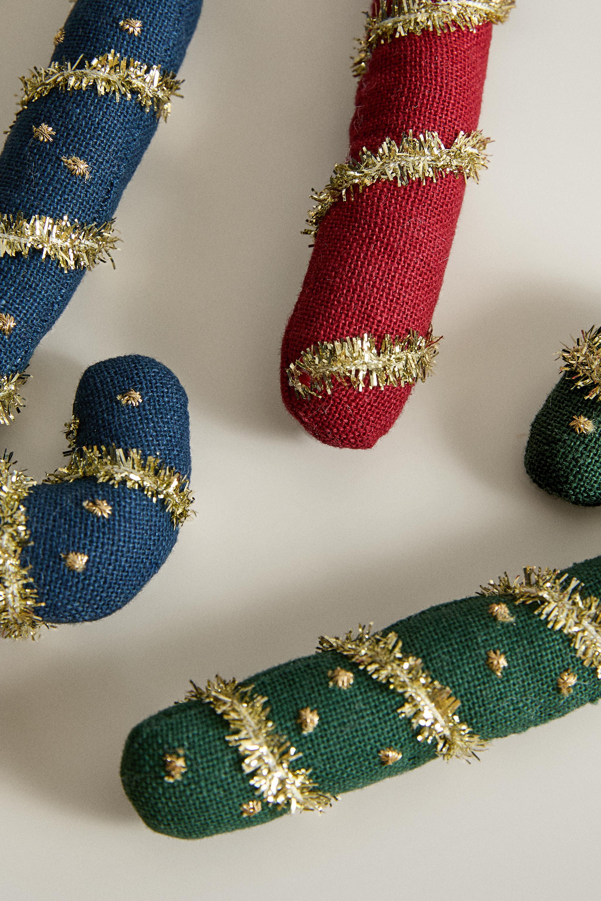 ORNEMENT SAPIN SUCRETTE NOËL (LOT DE 3)