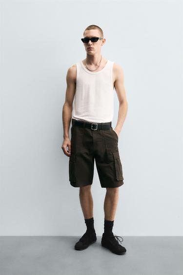 TEXTURED TANK TOP - White by Zara - Image 0