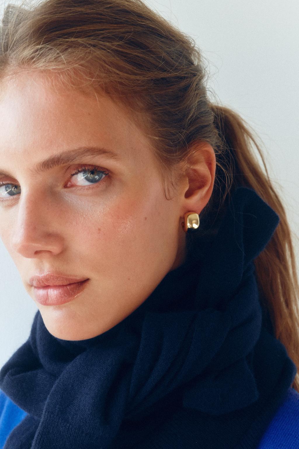 PACK OF BEJEWELLED HOOP EARRINGS