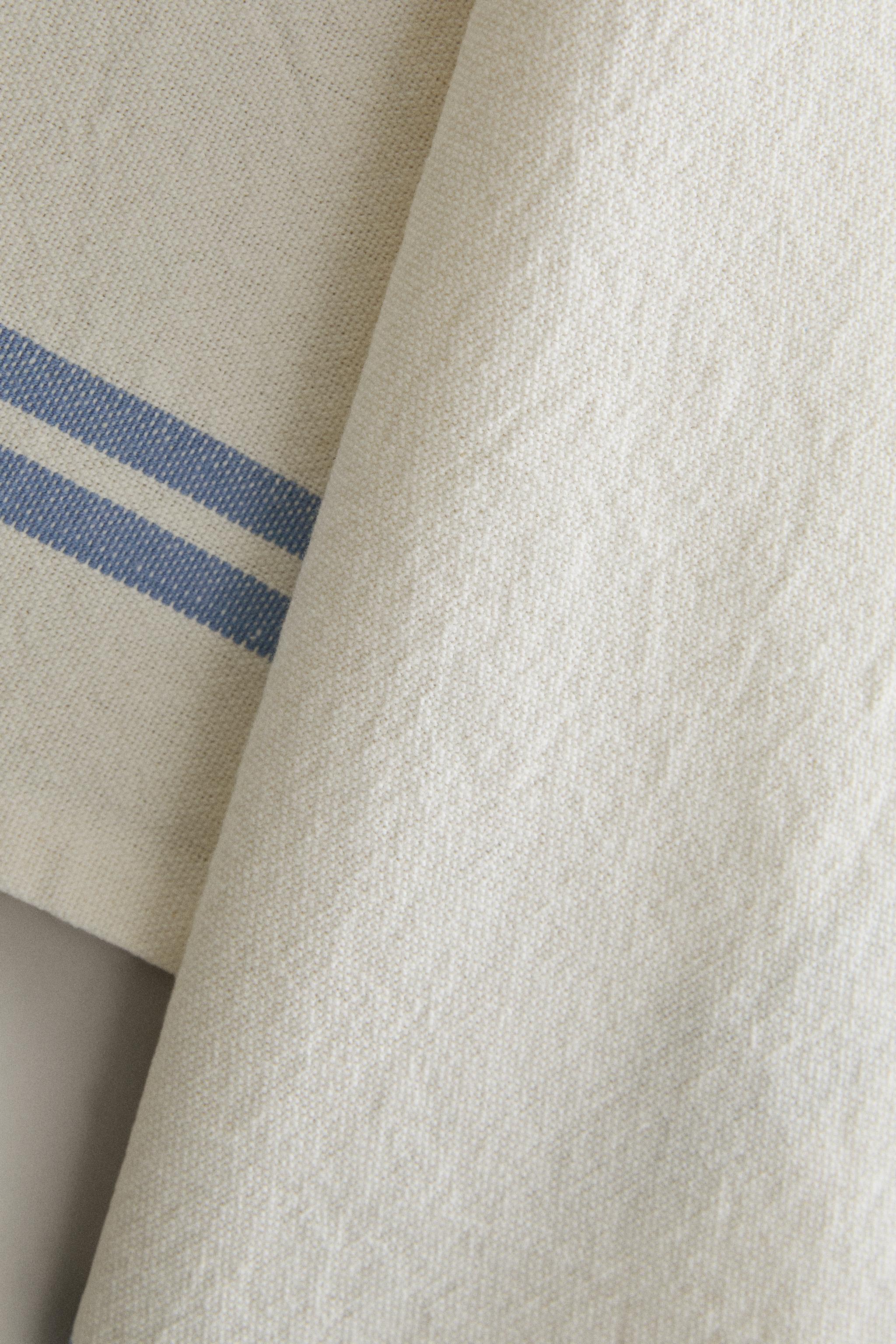 STRIPED COTTON TEA TOWEL