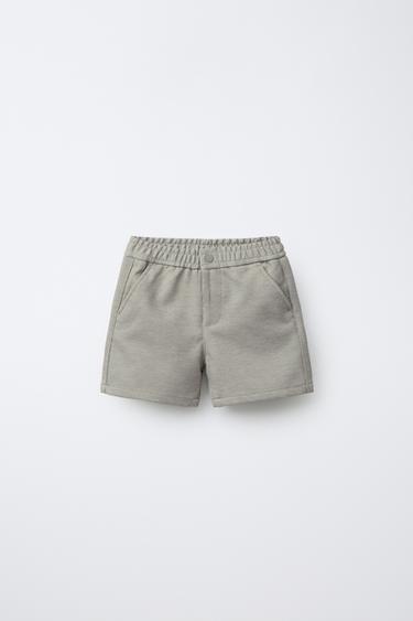 Zara COMFORT SHORTS - Green