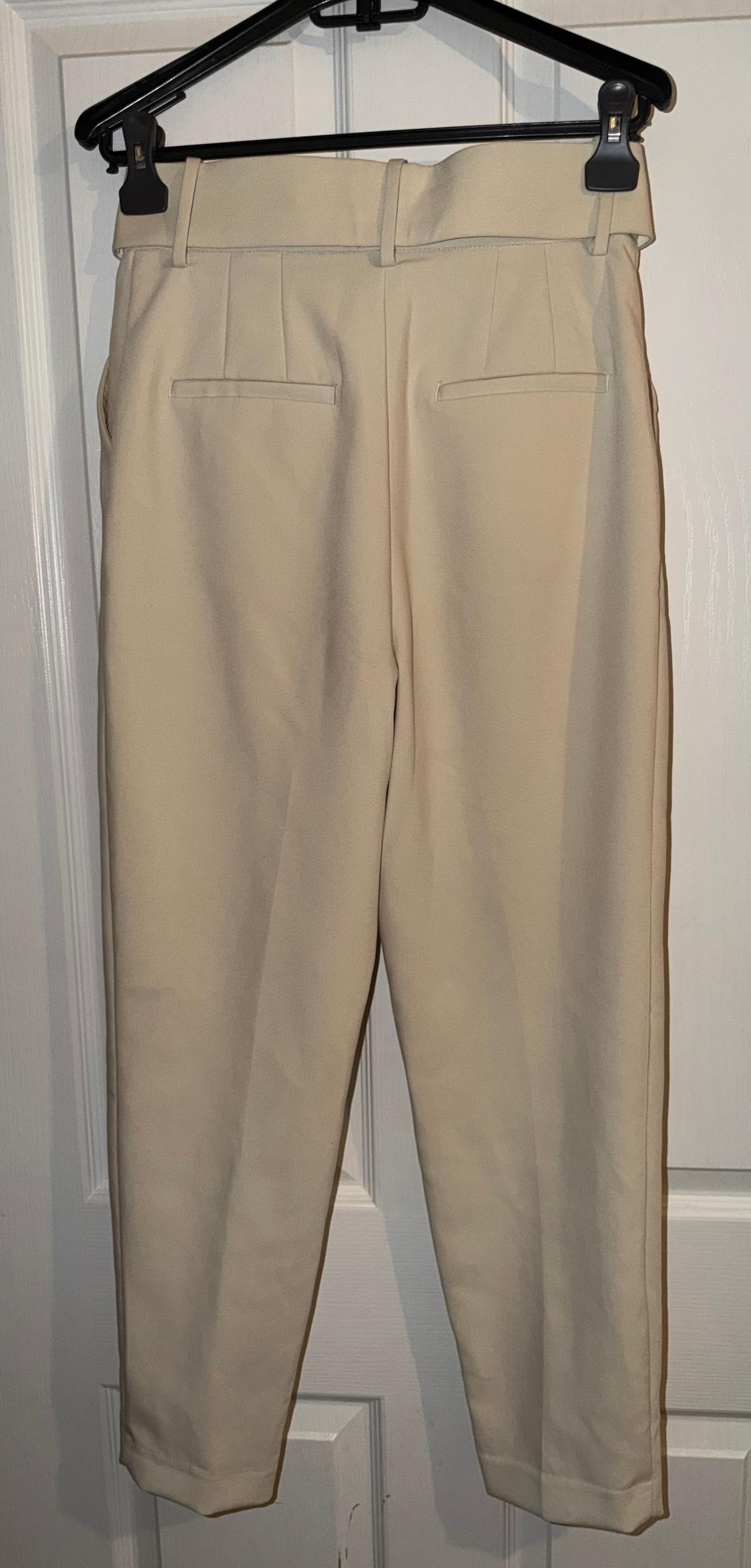 TROUSERS WITH LINED BELT - Image 2