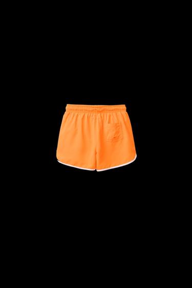 6-14 JAHRE/ BADESHORTS MIT PALMENPRINT - Orange von Zara