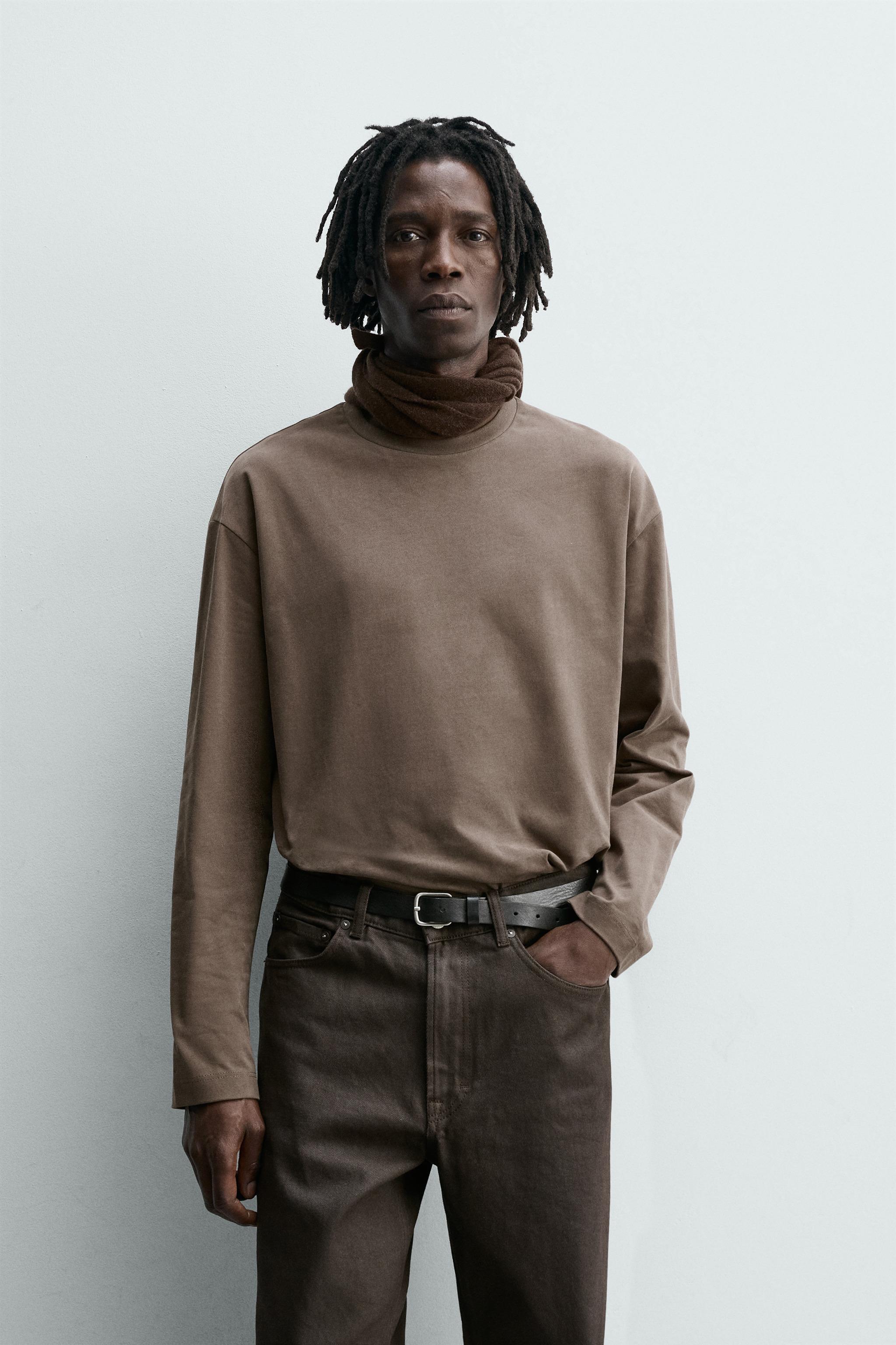 WASHED LONG SLEEVE T-SHIRT