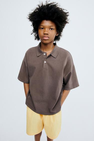 STORIESZ - POLO UNI - Marron de Zara