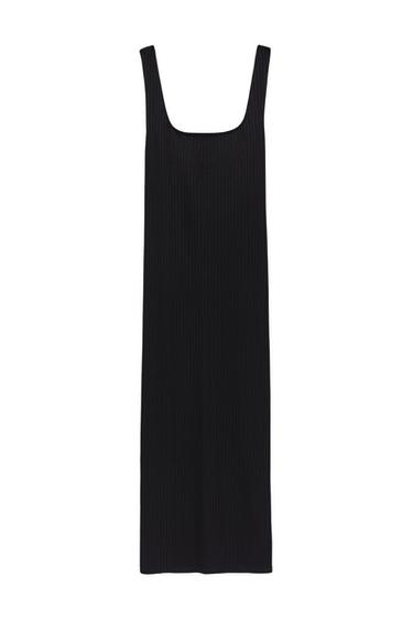 RIBBED DRESS