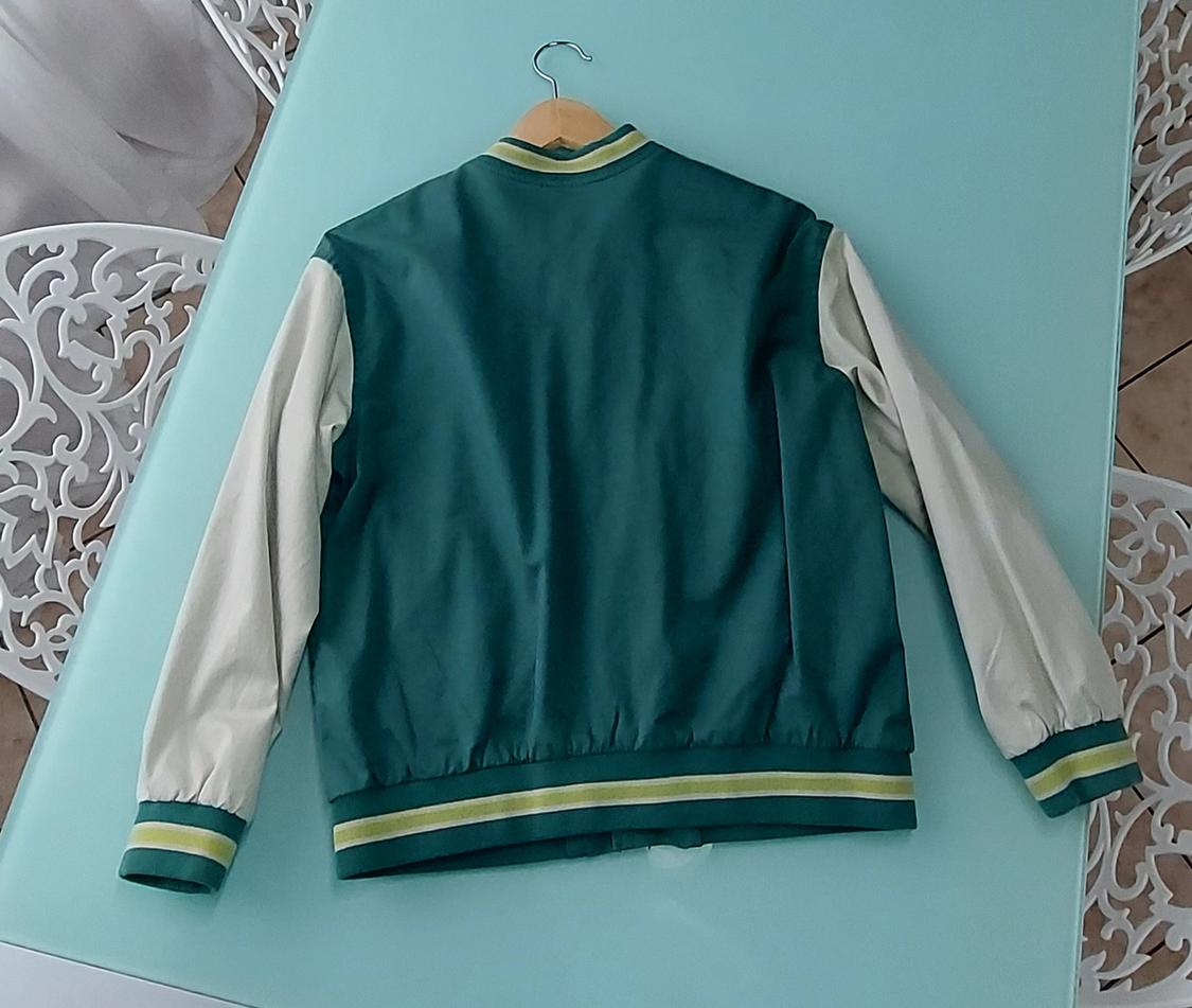 VARSITY JACKET WITH PATCHES - Image 4