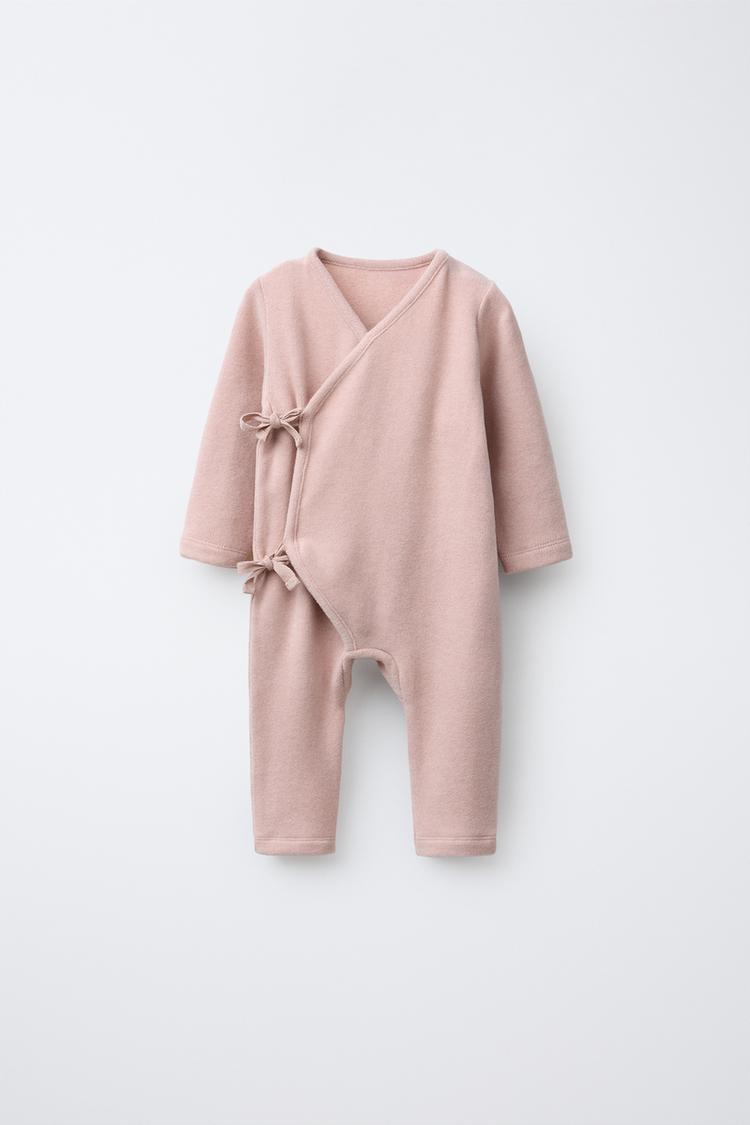 SOFT TOUCH WRAP JUMPSUIT