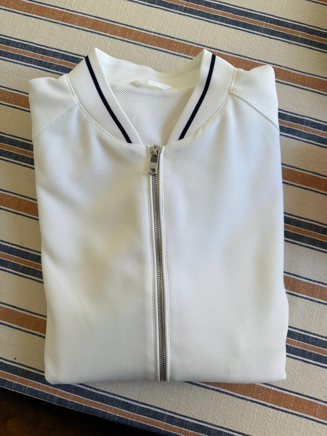 PIQUÉ BOMBER JACKET - Image 3