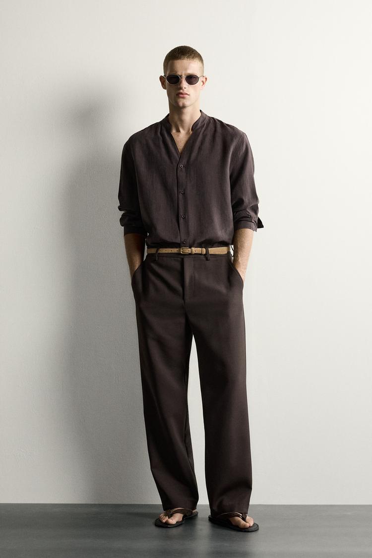 RELAXED FIT FLOWING SHIRT