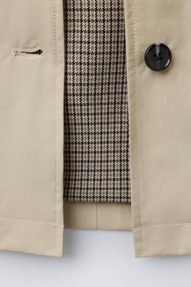 TRENCH LONG DÉPERLANT BENSIMON ® X ZARA - Beige de Zara - Image 7