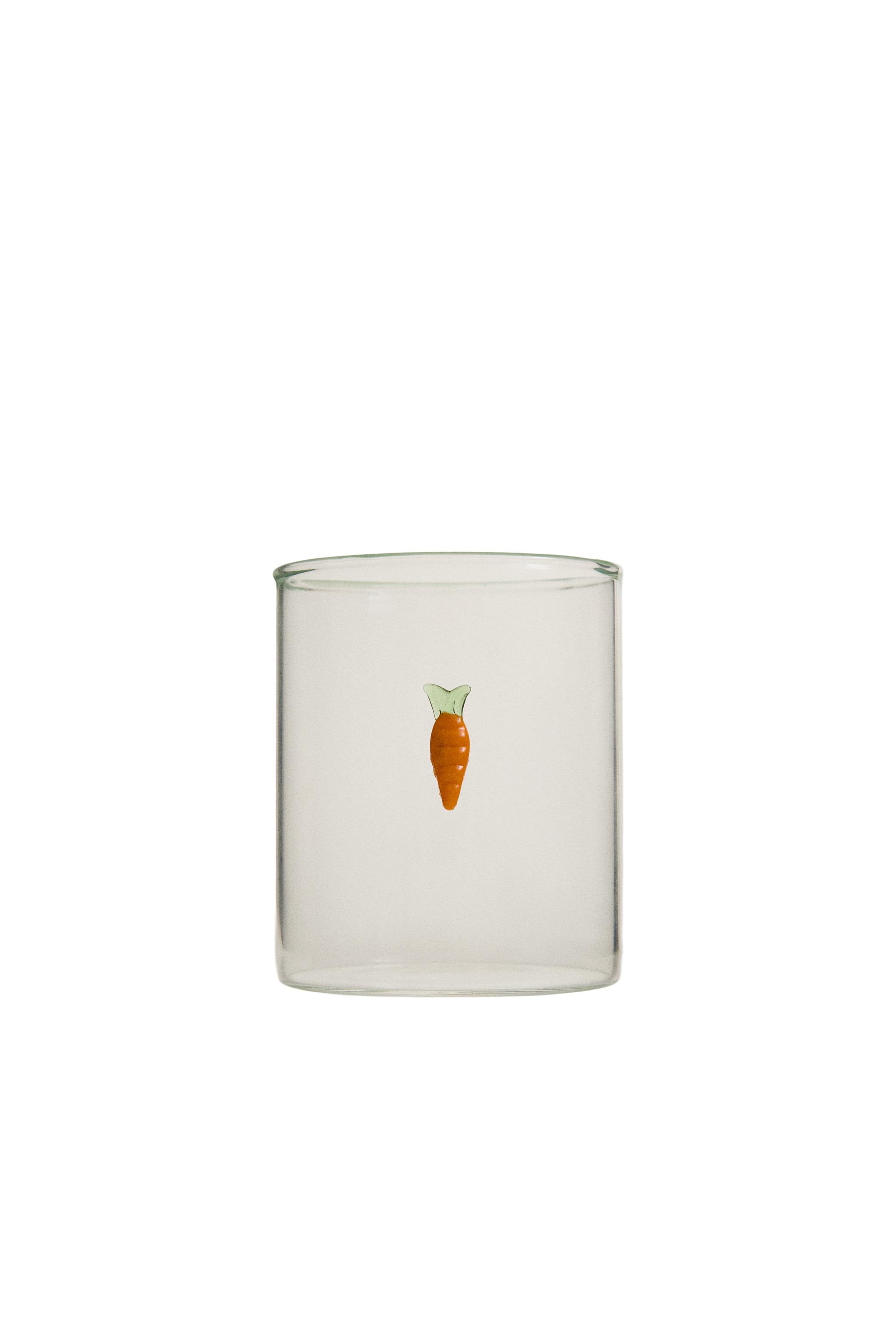 BOROSILICATE CARROT TUMBLER - Orange | ZARA United States