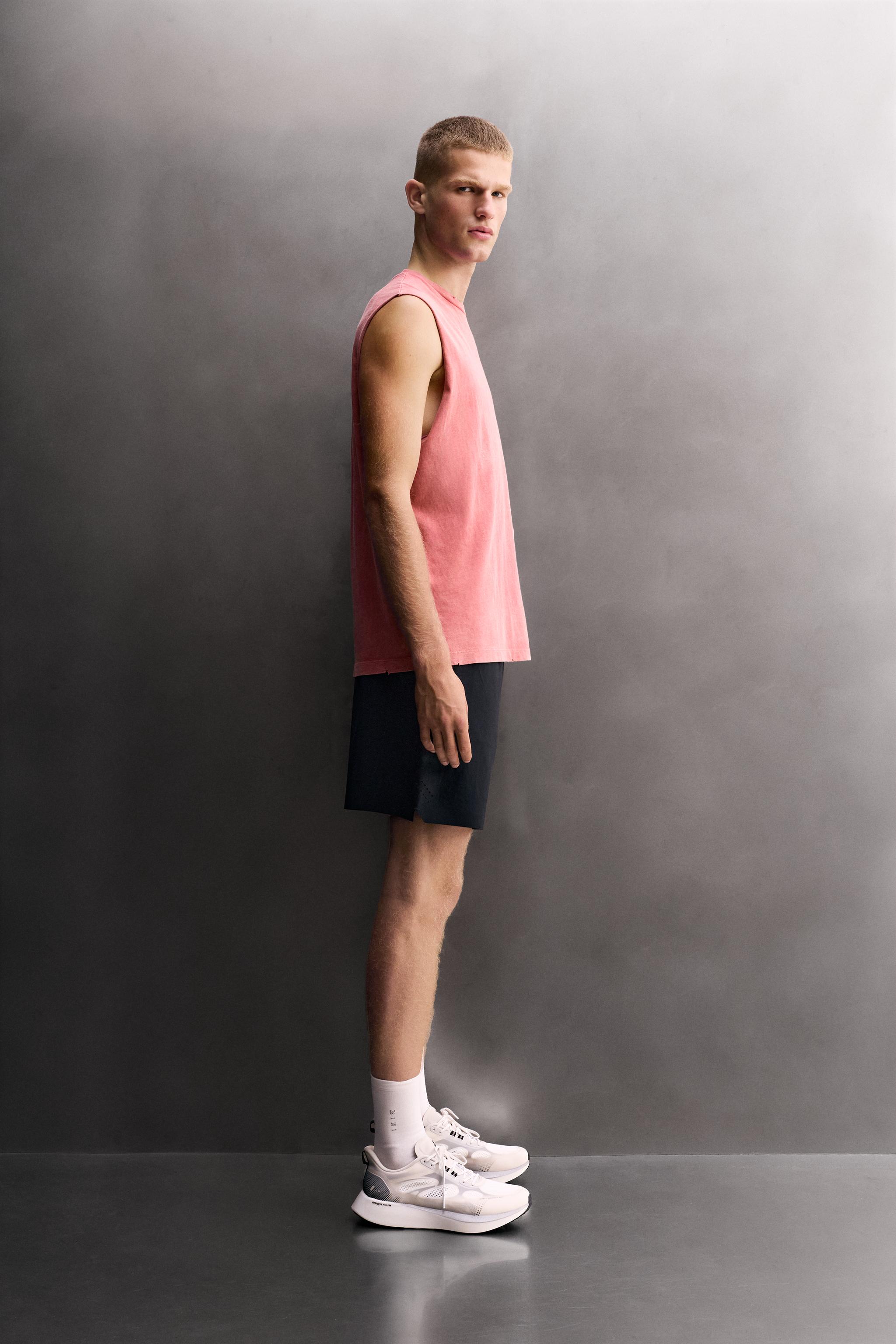 T-SHIRT DÉBARDEUR RUNNING EN COTON