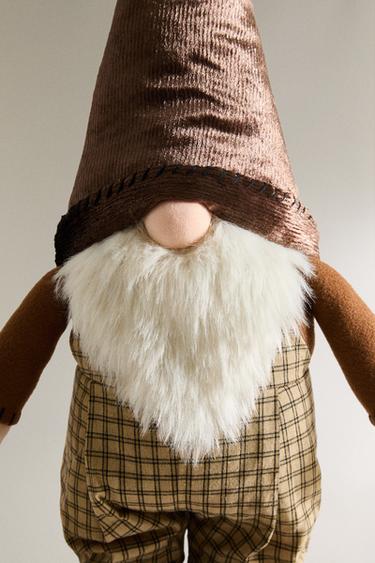 DÉCO GNOME BARBE NOËL - Marron de Zara - Image 1