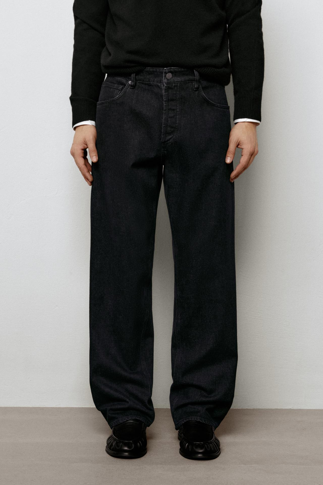 Wide-leg jeans — Indigo