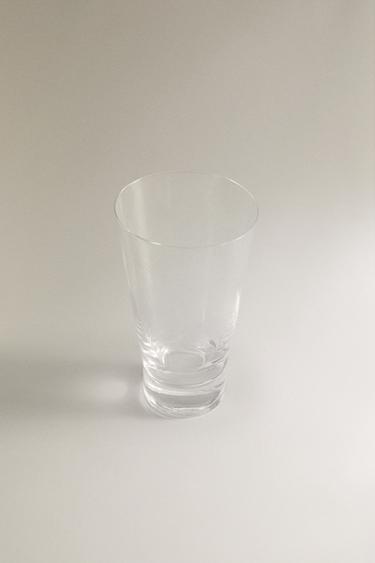 CRYSTALLINE SOFT DRINK TUMBLER WITH THICK BASE -  by Zara - Image 1